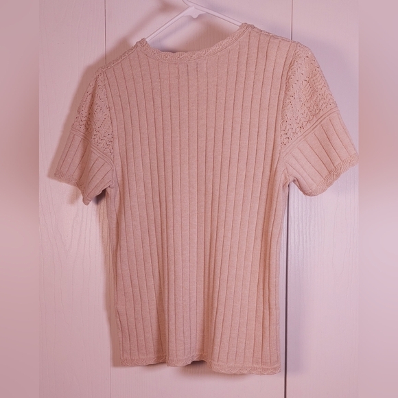 Alfred Dunner Vintage Beige Lightweight Sweater Top Size Small Knit Neutral - Picture 8 of 9